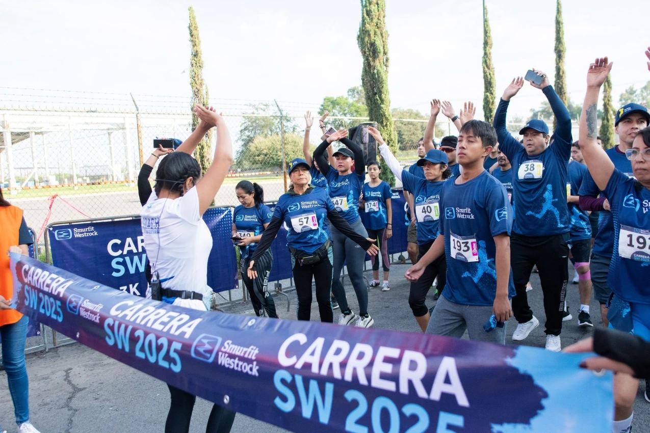 Activación de marca en Carrera Smurfit Westrock 2025